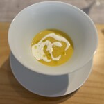 ビストロ　ボン・モマン - バタナッツーかぼちゃの冷製スープ