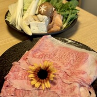 先斗町しゃぶしゃぶすき焼き きらく - 
