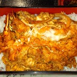 末廣庵 - 天とじ丼 (上)