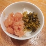 博多もつ鍋 やまや - 明太子＆高菜ご飯