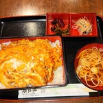 末廣庵 - 天とじ丼 (上)
