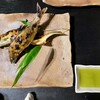 平野屋 - 鮎の塩焼き+蓼酢