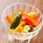彩り野菜のピクルス