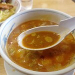 かし亀 - 程よい辛味と胡麻の薫りが堪らないつけ汁