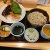 真そば 尾崎庵 - ランチイカ天丼セット￥1,300