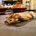 山土 - 皮パリ中ふわ、小骨もまたおいし