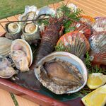 伊勢志摩パールヴィレッジ BBQテラス 山﨑屋 - 究極の海鮮セット