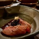 山土 - この流れで鮪の脂が素晴らしいアクセント