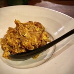 山土 - タマゴダケと卵、シンプルが結局うまい