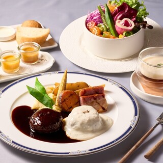 厳選食材使用◎ホテルシェフが腕をふるう人気のランチセット