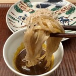 緒方 - 全粒粉のカレーうどん　つけ麺風
