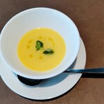 Largo RISTORANTE - 恵味ゴールド冷製スープ