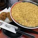 極楽うどん TKU - 鶏卵カレーうどん・玉子まし