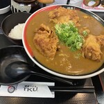 極楽うどん TKU - 鶏天カレーうどん