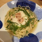 鎌倉パスタ 富山マルート店 - 焼きたらことトロロ大葉パスタ