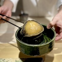 鮨 四心 - 鮑でけえ！！