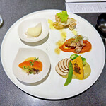 Japanese Soba Noodles 蔦 - Otsumami5種盛り