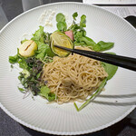 Japanese Soba Noodles 蔦 - 「芽キャベツのグリル」