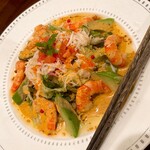 肴のほね - カニとエビ・アボガドサラダ