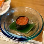 湯宿 だいいち - いくら醤油漬け軍艦巻き