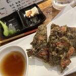 あっき - 島もずくの天ぷら750円