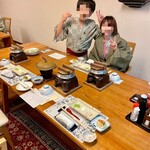 湯宿 だいいち - さぁ！お待ちかねの夕食だぜ〜٩( ᐛ )و