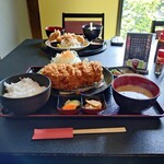 いなよし - リブロースかつ定食（２７００円）