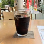 青いそら - 蒸し暑いのでアイスコーヒー(380円)