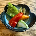 かぶと - はぐらうり、にんじん、こメロン、パプリカ、なす