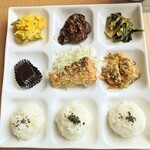 青いそら - 日替わりランチ(850円)、野菜中心でヘルシー