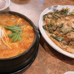 韓流食彩 瑞英 - スンドゥブ / チヂミ