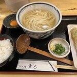 うどん処 重己 - お昼のセット