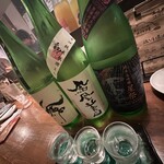 わかたろう - 日本酒飲み比べ②