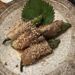 わかたろう - おくらの豚肉巻き