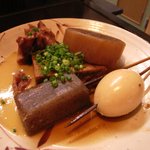 手打うどん すみた - 讃岐のおでん盛合せ