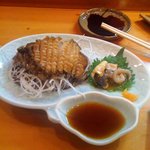 すし栄 - 新鮮、、あわびの刺身