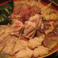 焼鶏あきら 中目黒本店 - 鶏肉盛り合わせ
