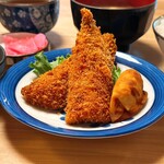 淀市 - アジフライ