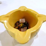 anchoa - Tapas②：クロシビカマス／茄子／サルピコン〈相模湾魚介スペシャルコース〉