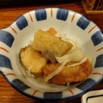 やき鳥三太郎 - お通し(2024年8月16日撮影)