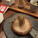 ろばた焼き 絶好調てっぺん 新宿店 - どんこ椎茸