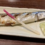 宵ノねこ - 新秋刀魚　炭炙り焼き