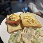 珈琲屋OB - ハンバーグトースト