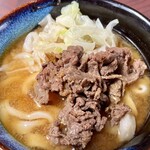 たかちゃんうどん - 肉うどん