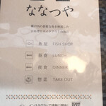 魚屋+台所 ななつや - 