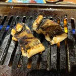 焼うお いし川 - おまかせコース
      厳選焼きうお7種+お椀、うにいくら丼 15200円
      《5品目》のどぐろ　ジャンボ穴子