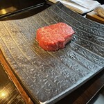 炭火鉄板焼　杜季 - 黒毛和牛ロース