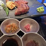 炭火鉄板焼　杜季 - 黒毛和牛ロース