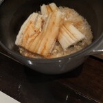 炭火鉄板焼　杜季 - 穴子の土鍋