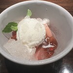 炭火鉄板焼　杜季 - デザート